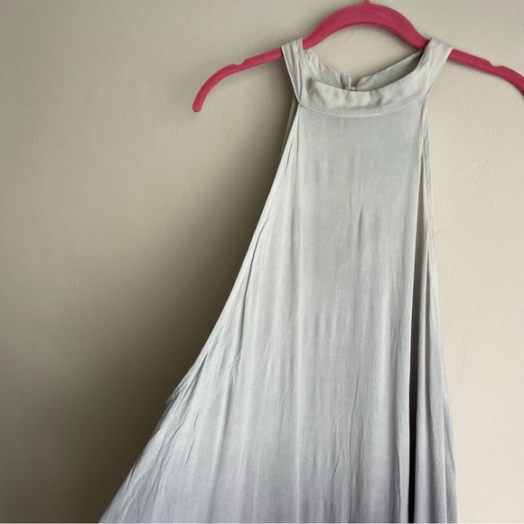 Mona B / Gray Ombré High Low Flowy Dress - Picture 8 of 11